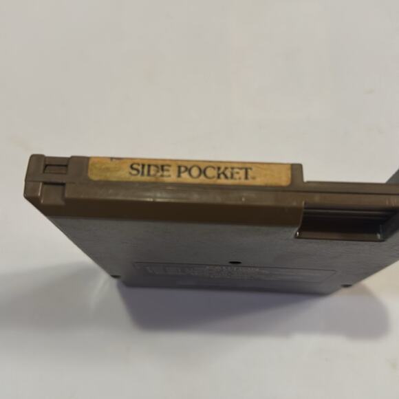 Side Pocket Nintendo NES Video Game and Manual - Picture 4 of 6